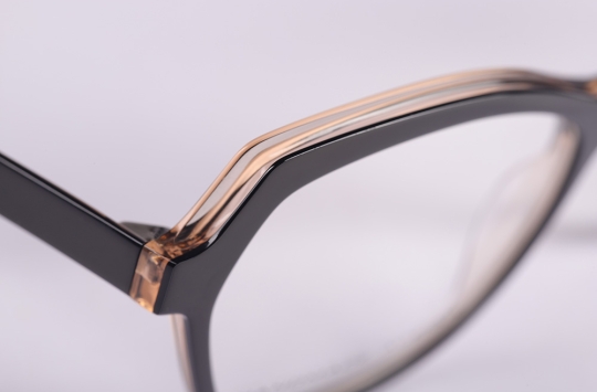 Clear acetate eyewear frame from China factory